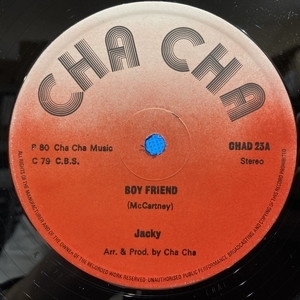 【新宿ALTA】JACKY/BOY FRIEND(CHAD23)