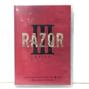 【新宿ALTA】RAZOR (V-ROCK)/RAZOR 3RD ANNIVERSARY ONEMAN TOUR III -THIRD-@マイナビBLITZ赤坂(TRDV10)