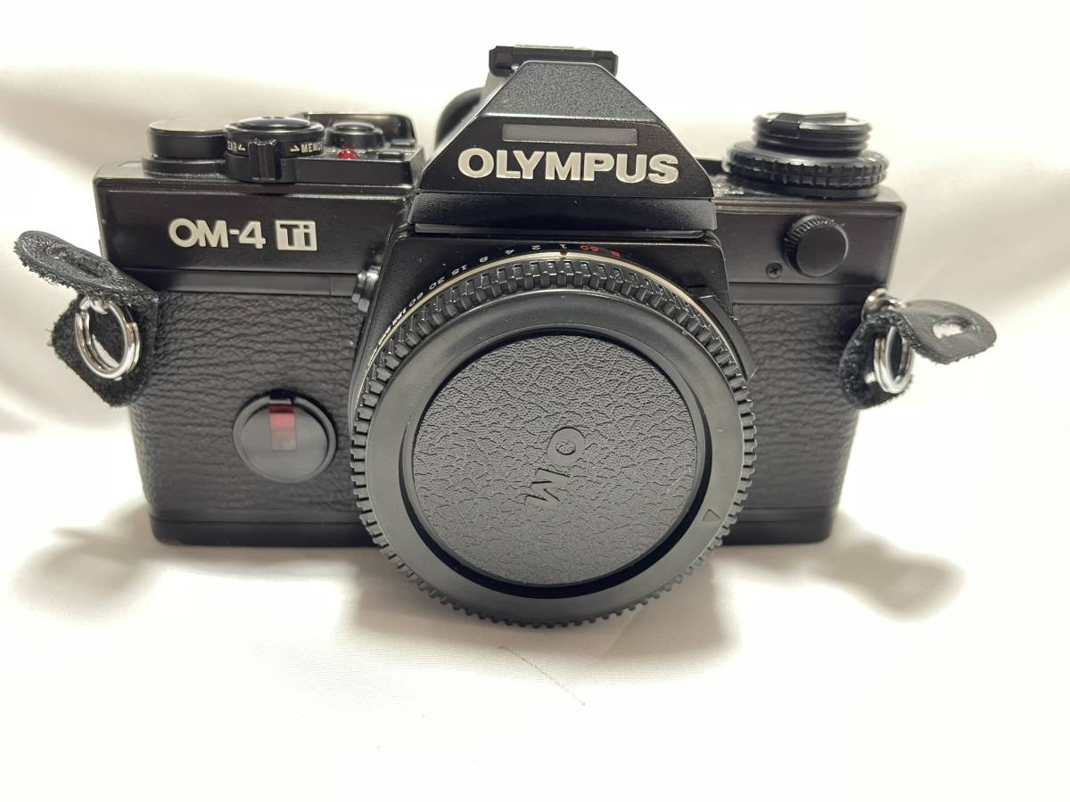 ショッピング販売 OLYMPUS OM4 Ti チタンブラック動作未確認 フィルムカメラ