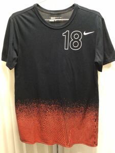 ナイキ ゴルフ NIKE GOLF 18 半袖tシャツ モダンフィット MODERN FIT ドライフィット DRI-FIT ブラック 黒 L