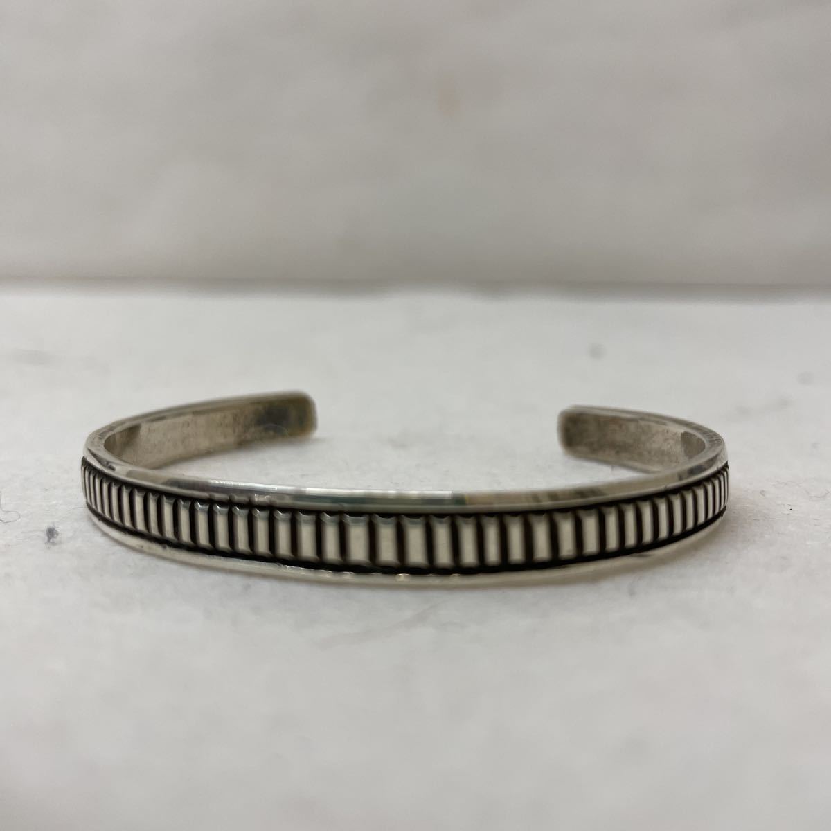 ネット限定】 ナバホ ジョナサンネズ 14K バングル ナバホ族
