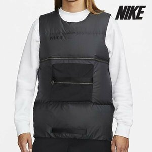 Оставшиеся nike therma-fit no color вниз по инспекции жилета Натуральный материал вниз по пуловер