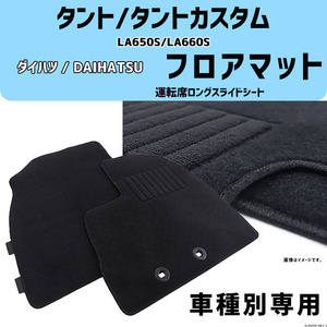 タント/タントカスタム LA650S/LA660S 車種専用 運転席ロングスライドシート コスパマット マット