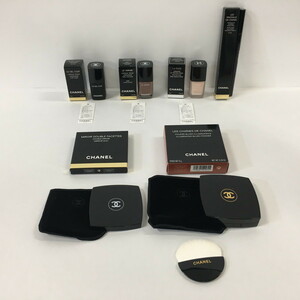 TEI[ present condition delivery goods ] CHANEL cosme set face powder mirror brush topcoat nails new goods unused goods [183-220804-HO-17-TEI]