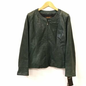 TEI【中古品】 BALMAIN バルマン 1984 LEATHER JACKET 羊革 ラム タグ付き 〈169-221020-MK-16-TEI〉