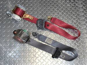  Suzuki Cappuccino custom seat belt seat belt to coil correcting construction left right set 