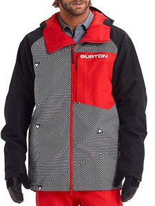 バートン BURTON radial ゴアテックス ジャケット GORE-TEX レギュラーフィット XS 赤 レッド