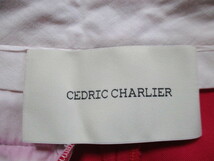 e217　セドリック　シャルリエ　CEDRIC CHARLIER　パンツ　ピンク系　51-8_画像6