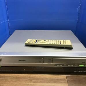 東芝 RD-XV81 VHS/HDD/DVDレコーダー リモコン付 中古品B-5675の画像1