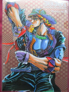 ジョジョの奇妙な冒険Part１ ファントムブランド クリアファイル JOJO荒木飛呂彦原画展 A4サイズ