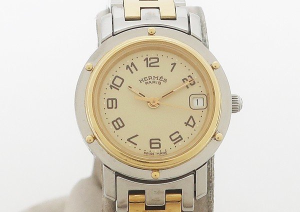 ヤフオク! -「エルメス 時計 ジャンク」の落札相場・落札価格