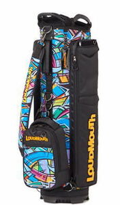 【大処分】★正規品★ラウドマウスゴルフ（LOUDMOUTH　GOLF）★キャディーバッグ★LM-CB0018★337★新品★9型★約2.6㎏★