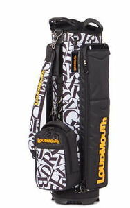 【大処分】★正規品★ラウドマウスゴルフ（LOUDMOUTH　GOLF）★キャディーバッグ★LM-CB0018★332★新品★9型★約2.6㎏★