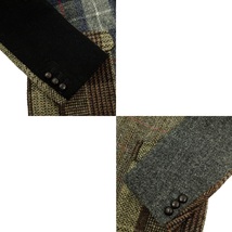 【S2451】【極美品】【限定20着】THE SUPERIOR LABOR×HARRIS TWEED シュペリオールレイバー ハリスツイード テーラードジャケット_画像4