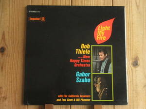 オリジナル / Gabor Szabo / ガボールザボ / Bob Thiele And His New Happy Times Orchestra - Light My Fire / Impulse! / AS-9159 / US盤