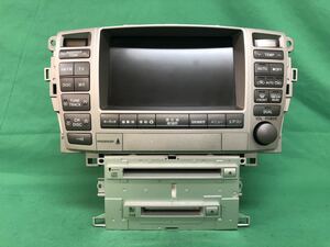 MX060 中古 クラウン マジェスタ UZS186 平成19年8月 後期 純正 DENSO マルチモニター CDチェンジャー 86430-30231 2011年秋 動作保証