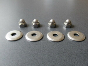  free shipping PC-075 Kawasaki Z1000/Z900/Z750 front step installation washer + nut set Z750A4/Z750A5/Z750D1