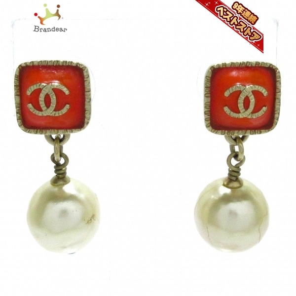ヤフオク! - 極美品 希少 CHANEL シャネル A21P ピアス パー...
