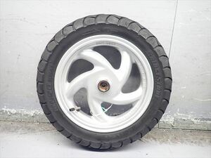 βCV21-1 SYM シム X`PRO RV125EFI RFGLA12W 純正 フロントホイール 振れ無し！リム打ち無し！タイヤは交換で！