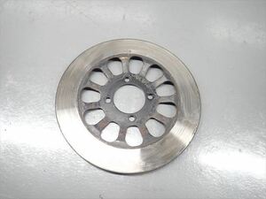 βDC11-4 Suzuki GN50E GN50 (S56 year ) out of print! rare! original front brake disk rotor distortion less! thickness 4mm outer diameter 22cm