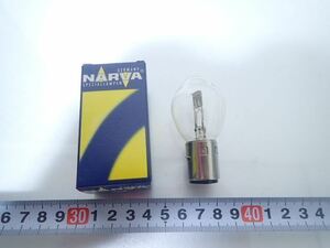 εCK14-153 NARVA ナーバ ハロゲン バルブ S1 6V 25/25W BA20d 未使用品！