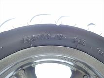 βCT05-1 キムコ G-ディンク125I G DINK FI車 リアホイール タイヤは要交換で！ ホイール振れ無！_画像6
