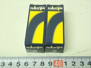 εCK07-66 汎用 NARVA ハロゲンランプ H1 12V 55W 2点　未使用品！