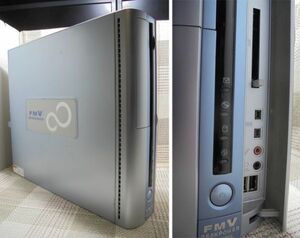 FMV DESK POWER CE9/100(OS down комплектация XP= Windows98SE)CPU: Duron 1.0GHz/ память :512MB/HDD:40GB