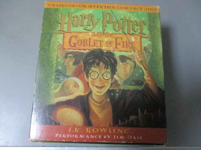 ハリー・ポッターと炎のゴブレット CDBOX 17枚セット 朗読 Harry