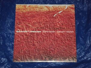 新品LP★AVANT-GARDE/FREE JAZZ/即興★UNCERTAIN LANDSCAPE★野瀬栄進/武石聡