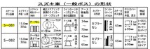 ハンドルボス 大恵 ステアリングボス セルボ SS20 SS40 SS40C 純正エアバック無車用 保安基準適合品 車検対応 日本製 S-081_画像2