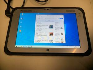 [ Junk ]Panasonic FZ-M1 Windows 10 tablet PC operation goods TOUGHPAD