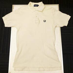  Fred Perry white polo-shirt 