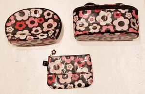  Mary Quant pouch 3 piece set sale 