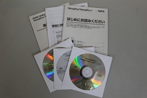 中古品 NEC VersaPro/VersaPro J ◆リカバリディスク Windows7 32bit 3枚セット[取扱説明書付] 「NEC 01 ⑲」