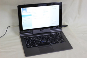  present condition goods detachable laptop Toshiba dynabook V714/K COREi3 4GB SSD less 11.6inch touch panel camera built-in OS less start-up verification settled cash on delivery possible 