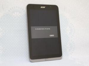 タブレット ACER lconoa W4 series EE6 wi-fiモデル Atom Z3740-1.33GHz OS無し 中古品 代引可