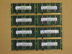 SAMSUNG*PC2-6400S 2R×8 2GB×8 sheets set 16GB Note for memory 