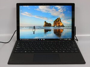 現状品 12インチ タッチ Microsoft Surface Pro 4 1724 Core i5-6300U 4GB 128GB Windows 10済 カメラ 無線 代引き可