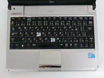 ジャンク品 ノートパソコン 12.1ワイド NEC VersaPro VC-A PC-VY10GCZ7A Corei7第1世代 1GB HDD無 通電不良 部品取りにどうぞお得_画像3