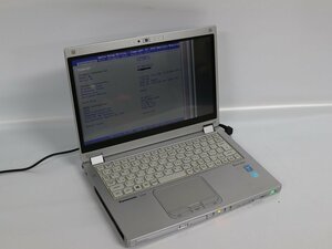 ジャンク ノートパソコン Panasonic Let's note CF-MX3 COREi5第4世代 メモリ4GB SSD無し 12.5inchワイド タッチパネル 起動確認済
