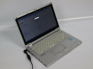 ジャンク品 ノートパソコン Panasonic Let's note CF-AX2 Core i5第3世代 タッチパネル メモリ4GB SSD無 11.6inchワイド 起動確認済 