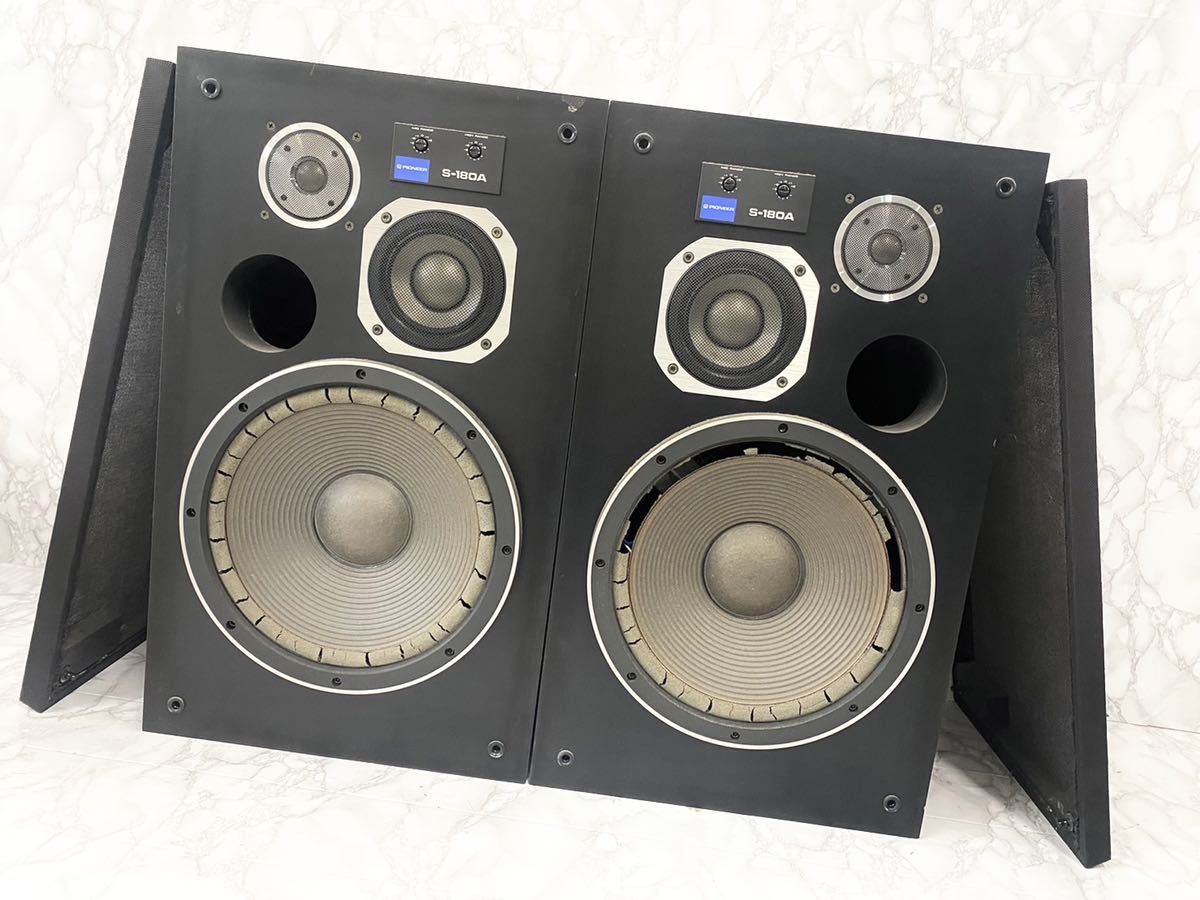 家電・スマホ・カメラ【音出しOK】Pioneer S-81B-LR スピーカー ペア