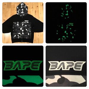 ★蓄光★ city camo フルジップ パーカー Sサイズ BAPE full zip hoodie a bathing ape エイプ ベイプ アベイシングエイプ 迷彩 f1752