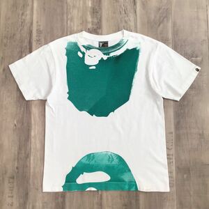 ★青山限定★ NIGO 手刷り Tシャツ Mサイズ BAPE BIG HEAD a bathing ape エイプ ベイプ アベイシングエイプ handprint ch63