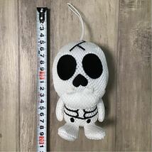 BAPE SKULL BIG PLUSH DOLL ストラップ a bathing ape エイプ ベイプ アベイシングエイプ マイロ milo スカル_画像4