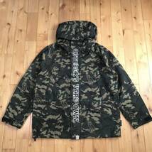 ★ 2XL★ OVO × BAPE woodland camo スノボジャケット a bathing ape snowboard jacket エイプ ベイプ アベイシングエイプ XXL 迷彩_画像1