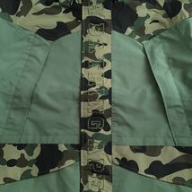 ★新品★ 1st camo タイガー スノボ ジャケット Lサイズ a bathing ape tiger hoodie snow board jacket BAPE パーカー エイプ ベイプ f02a_画像3