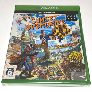 ■【新品未開封】サンセットオーバードライブ DayOne エディション 通常版 Xbox One 17才以上対象 SUNSET OVERDRIVE Insomniac Games