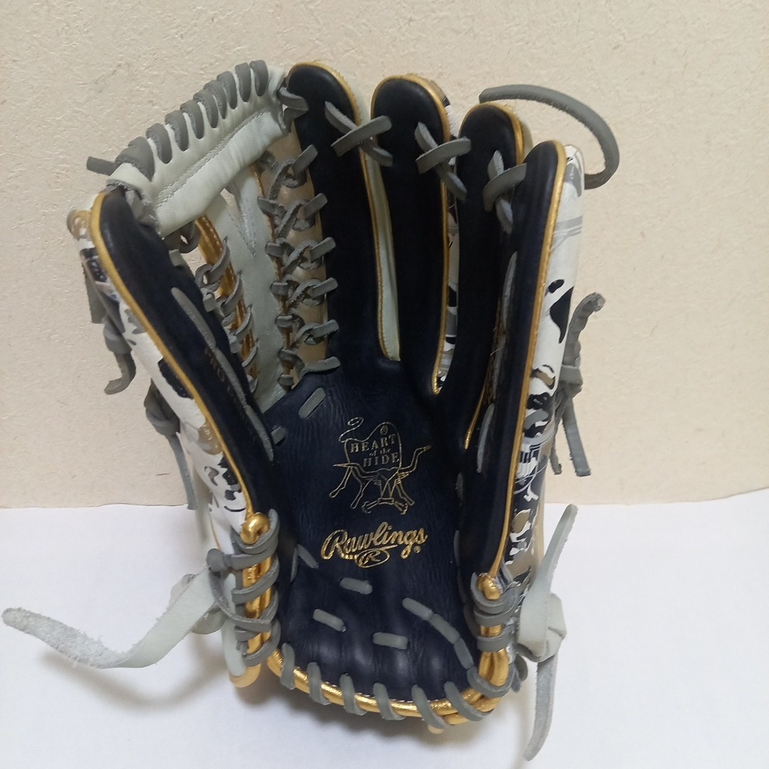 ◇ほぼ未使用品 良品◇ ローリングス HOH 一般 硬式 内野 グローブ